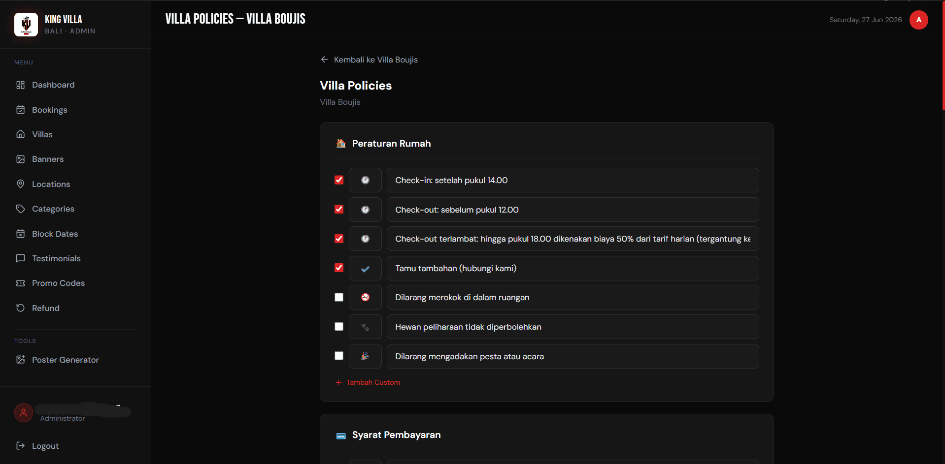 King Villa Bali screenshot 21