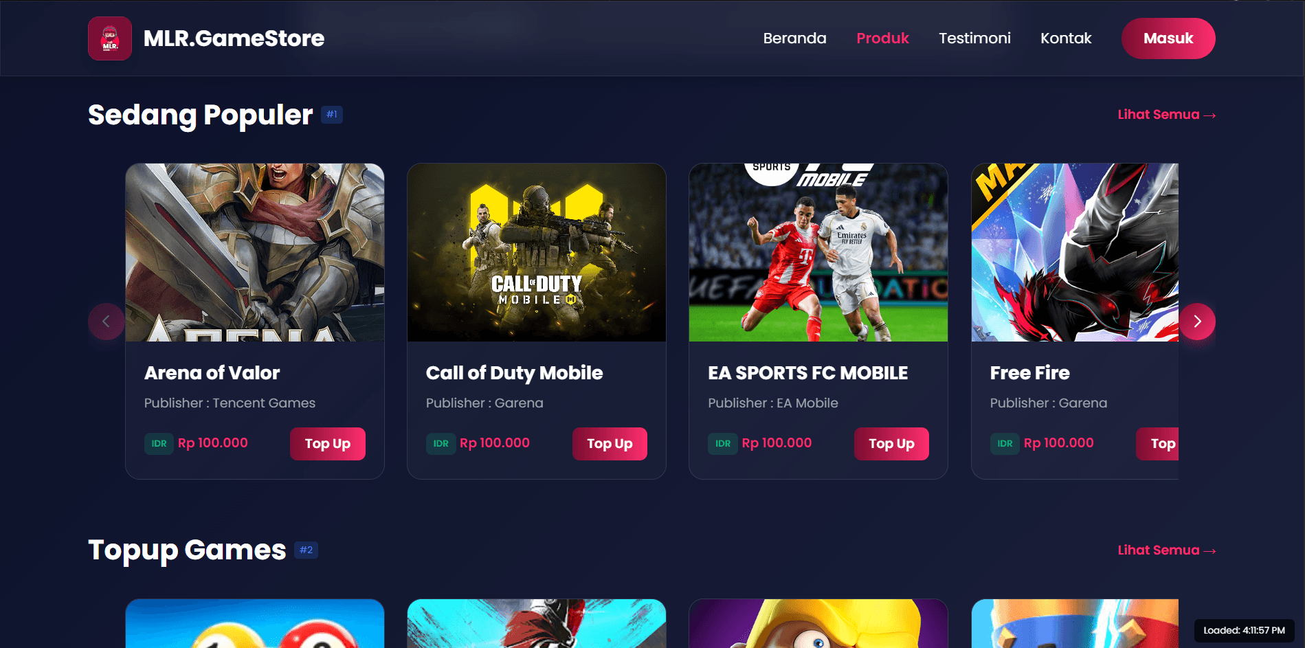 MLR Game Store screenshot 2