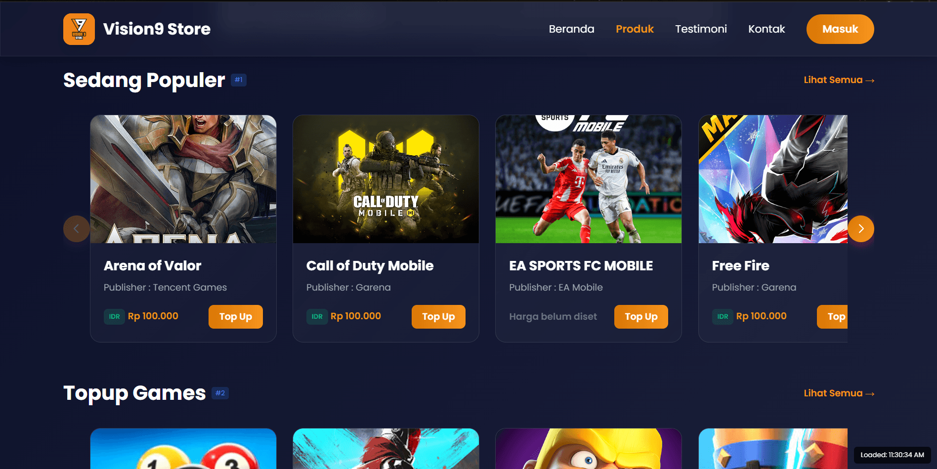 Vision9 Store screenshot 2