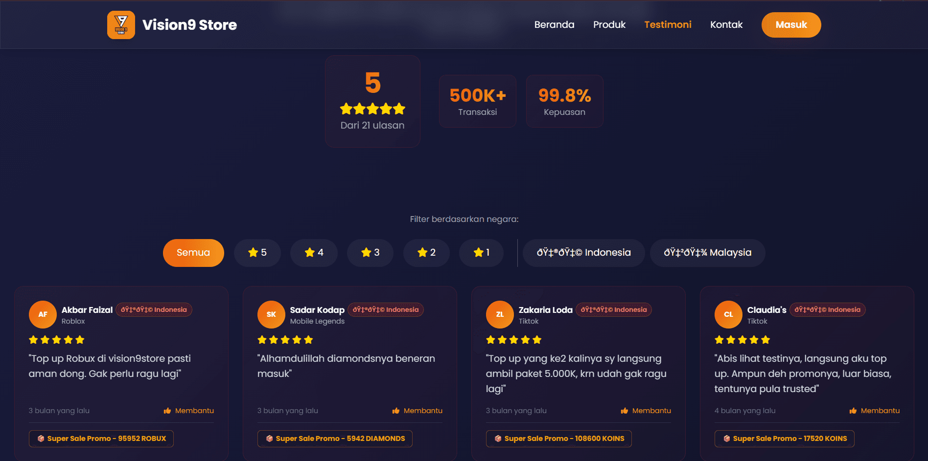 Vision9 Store screenshot 3